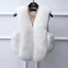 2017 novo inverno grosso quente coletes de pele casaco feminino colete de pele falsa casacos curtos alta qualidade colete jaqueta feminina outerwear
