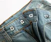 2019 vieux jeans de moto de vache loisirs pantalons pour hommes de locomotive équitation pantalons de moto Biker Denim pantalons