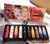 M Makeup 10 in 1 Lippenstift-Kollektion, Weihnachts-Lippenstift-Set, mattierter Lippenstift, 10 Farben, Look in a Box LipKit