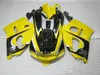 ZXMotor högkvalitativa kit för SUZUKI GSXR600 GSXR750 SRAD 1996-2000 Svart gul GSXR 600 750 96 97 98 99 00 Fairings NC34