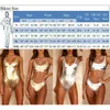 Damenbadebekleidung Gold Bright Damen Einteiliger Badeanzug Sexy Bandage Push Up Monokini Fashion Beachwear1