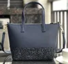 designer di marca nuovo glitter Patchwork brillanti borse per la spesa a tracolla con tracolla pu borse da donna con tracolla