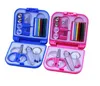 100PCs Portable Travel Sewing Kits Box Nål Tråds Scissor Thimble Home Tools Gratis Frakt Sn2400