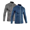 NEU 2024 Frühling Herumn Outdoor Sport Fitness Fitness Running Jogger Tarn Tarnung Reißverschluss Strickjacken Top Jackets Männer