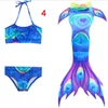 Syrenka Syrenka Syrenka Syrenka Swimsuit Swimsuit Syrenki Swimweear Bikini Dzieci Pływanie 3 Sztuka Zestaw Zamek 23 Style Prezent Hot Ems Bezpłatnie