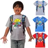 Ryan Toys Review Kids camisetas camisetas 100% algodón 4-10t niños niños verano camiseta tops 110-140cm niños diseñador ropa niños ess150