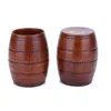 Offres spéciales 11*6cm bois tasse naturel classique artisanal Jujube gros ventre bière café lait jus thé tasse gobelet