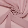 Tessuto in chiffon Sfondo di nozze Chiffon Decorazione della festa nuziale Panno tinta unita / Tessuti per abbigliamento ad alte prestazioni Fodera per abbigliamento Morbida