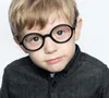 Modische Anti-UV-Sonnenbrille, Brillen für Kinder, Mädchen, Jungen, Vintage-Sonnenbrille mit rundem Kreisrahmen, Kinder-Sonnenschutz, klare/dunkle Linse, Zubehör