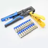 Freeshipping Duurzame Coax Compression Crimper Tool BNC / RCA / F CRUPP-connector RG59 / 58/6 Kabelbuis Cutter Verstelbare Krimpen Plie