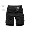 Herren Cargo-Shorts 2020 Marke Neue Armee Shorts Sommer Männer Baumwolle Lose Arbeit Casual Männlichen Multi Tasche Kurze Hosen