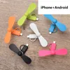 Hele Verkoop Draagbare Mini USB Fan door Smartphone Mobiele Telefoon iPhone Android Fan Koeler Fan Nieuwigheid Games geschenken speelgoed7920358