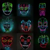 Arty-Masken mit LED-Licht, Adler-Tänzer, Katzenkopf, modische, coole Maske aus dem Purge-Wahljahr, ideal für Festival, Cosplay, Halloween, Weihnachten