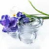 Glass Aromatic Essential Oil Bowl Hotel SPA Beauty Salon Makeup Tools Small Tea cup Aroma Candle Jar glass Container F1794