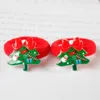 New Christmas Snowman Santa Claus Hairband Hair Rope Ring kids Ponytail Holder Baby Girls Hair Accessories