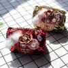 Baby Bags Kids Söt handväskor 2019 Vår sommar mode tjejer Princess Coin Purses Barn Sequins Flowers Chain Shoulder Bags Presenter