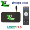 X3 PRO Amlogic S905X3 Android 9 TV Box 4GB DDR4 32GB ROM 2.4G 5G WiFi 1000M LAN Bluetooth 4K HD Media Player