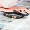 Mannen en vrouwen Sieraden Groothandel 10 stks / partij Hoogwaardige Micro Pave Black CZ Spacer Macrame Armband Cool Mannen Gift