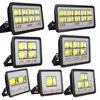 Buiten LED Floodlight Fixture 600W 500W 400W 300W IP66 Waterdichte exterieur Cob overstromingslicht 90 graden Balkhoek Spotlight