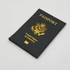 Gorąca sprzedaż amerykańskich przypadków paszportowych portfele posiadacze karty Pokrywa Uchwyt ID Protector PU Leather Travel 16 kolorów Passport Okładka WCW642