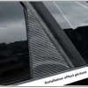 Auto in Fibra di Carbonio Finestra B-Pilastri Adesivi per Auto Trim Coperture Car Styling per Audi A3 A4 A6 Q5 2009-2018 accessori di Serie