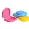 歯科用リテーナ矯正箱マウスガード義歯収納ケースボックスプラスチックオーラル衛生用品オーガナイザー