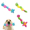 Pet Puppy Chew toys Squeaker Squeaky Bug Juguete de peluche Sonido Colorido Mascotas BB Sonido Juguetes 3 colores