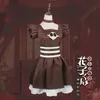 Anime banheiro-ligado Jibaku Shounen Hanako-kun Yashiro Nene Tea Party Dress Cosplay Traje Terno