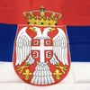 Sırp bayrağı 3x5ft 150x90cm polyester baskı kapalı dış mekan asılı pirinç gromets ile ulusal bayrak satmak Shippin5667148