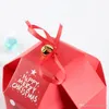 Boîte d'emballage de bonbons de Noël DIY, fête de vacances, bonbons, chocolat, boîte d'emballage créative de Noël, carton cadeau personnalisé, livraison gratuite