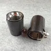 1 PCS Glossy Carbon + Titanium Black Exhaust Nozzle Tails Muffler Exhausts Tips For F87 M2 F80 M3 F82 F83 M4 M135i M235i M335I M435I