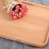 خشب الزان صينية لوحة صحن الحلوى التي تخدم علبة الفاكهة التوابل حامل الحلوى وجبة خفيفة طبق منظم التخزين لوحة