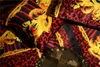 Set di biancheria da letto di tigre rosso di lusso 100 cotone in stile europeo in stile europeo cuscinetto di coperture per letti per piumino coperte per apripulio set