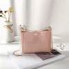 Women Composite Bags Transparent Shoulder Bag Metal Chain Magnetic Buckle PU Purse Gift Fashion Crossbody Bags for Women