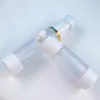 15ml 30ml 50ml White Airless Bottle Cosmetic Lotion Cream Pump Small Travel Skin Care Cream Container F3481