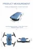 JJRC H47 ELFIE Plus 720P WIFI FPV Selfie Drone + Bateria Extra 3.7V 500mAh Li-po - Marrom