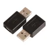 ZJT27 Mini Black USB Male to Micro USB feminino B M/F Conversor de conector do adaptador