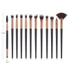 12pcs Foundation Makeup Eye Make Up Brushes 3 Colors Eyeshadow Brush Set pinceaux à maquillage Fast Shipping