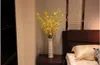 Sztuczne kwiaty Dancing Lady Orchid 5 Oddziałów Wysokiej Jakości Fałszywe Kwiat Dekoracje Home Dekoracje na Wedding Party Hotel Office Decor 96 CM