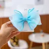 Дети Hairbands ребёнки ободки Bowknot цветы повязка Дети Группа волос Упругие Блестки Деревообрабатывающий Девочки Аксессуары для волос 8 цветов