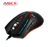 Original IMICE X8 Mouse Wired Gaming Professional 3200DPI USB Optical Mouse 6 Knappar Datorspel Mus för PC Laptop