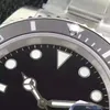 Wysokiej jakości zegarek 116610 Mężczyźni Oglądaj Teel Nierdzewny Zegarek mechaniczny Moda Prosty Sport Wodoodporny Zegarek 40m