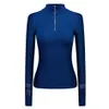 Cute Women Long Sleeve Running Yoga Sports Tops Mesh Workout Top With Thumb Holes White T-Shirt Fitness Running Sport T-Shirts