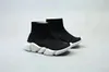 Luksusowy projektant Speed ​​Trainer Boots Socks Stretch-Drut Trainer Shoes Black White Sneaker Pary Dzieci Buty Casadua