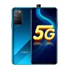 Téléphone portable d'origine Huawei Honor X10 5G 6 Go de RAM 64 Go de 128 Go de ROM Kirin 820 Octa Core Android 6.63 "Plein écran 40.0MP OTG 4300mAh ID d'empreintes digitales Smart Cell Phone