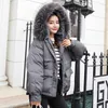 2018 veste d'hiver femmes épais vêtements de neige manteau dame vêtements femmes vestes Parkas fausse fourrure col Parka vers le bas veste en coton