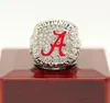 NCAA 2017 Alabama Championship Ring Wysokiej jakości mistrz mody Pierścienie Fani najlepsi prezenty producenci Bezpłatna wysyłka