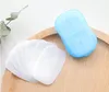 Soap Flakes Portable Health Care Hand Soap Flakes Paper Clean Soaps Sheet Leaves With Mini Case Home Travel Supplies SN41