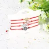 Neue Bohemian Handmade Blume Armbänder Sets Frauen 2019 Neue Seil Armbänder Retro Schmuck Zubehör Bösen blick Glück Hamsa armband