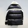 Kvinnor Down Parkas Zurichouse European Design Silver Down Coat Kvinna Vinter H￶gkvalitativ Real Lambool Splice Warm Parka Jacket Kvinna